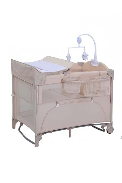 Ma Baby MaBaby 5-in-1 Baby Beside Crib, Foldable And Portable Baby Cots, Comfort Infant Bassinet Bed With Di