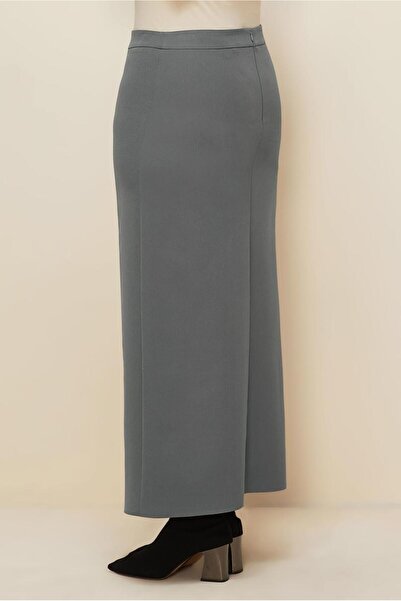 Alvina Zipped Detailed Skirt 60712