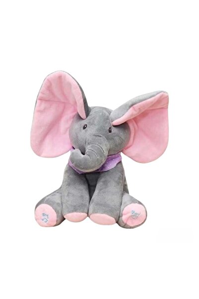 Virtual Trend Elefant Cucu Bau in Limba Romana, Jucarie interactiva, vorbeste...