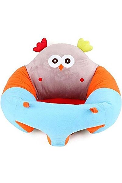 Arabest مقعد دعم للأطفال الرضع، أريكة ناعمة ومحمولة ومريحة للأطفال حديثي الولادة من عمر 3 إلى 16 شهرًا (بومة)