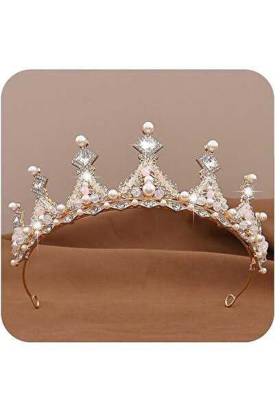 Generic Crystal Tiara, Women Princess Costume Rhinestone Crown Headband, Wedd...