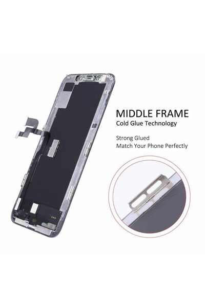 jh LCD Display for iPhone XS Incell Premium (FHD) Black