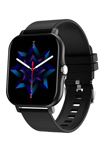 Generic ساعة ذكية مقاومة للماء بمعيار IP67 - مكالمات بلوتوث، شاشة 1.69 بوصة لمراقبة معدل ضربات القلب ومستوى تشبع الأكسجين في الدم أثناء النوم، 140 وضعًا رياضيًا