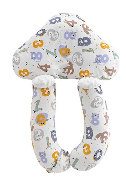 Generic Baby Soothing Pillow Reversible Detachable Washable Bed