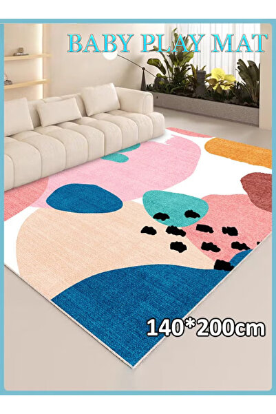 Generic Baby play mat, 140 * 200 cm crawling mat, play area rug suitable for floor activities