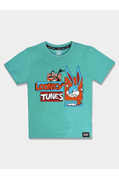 Looney Tunes By Styli Graphic Print Round Neck Fashion T-shirt