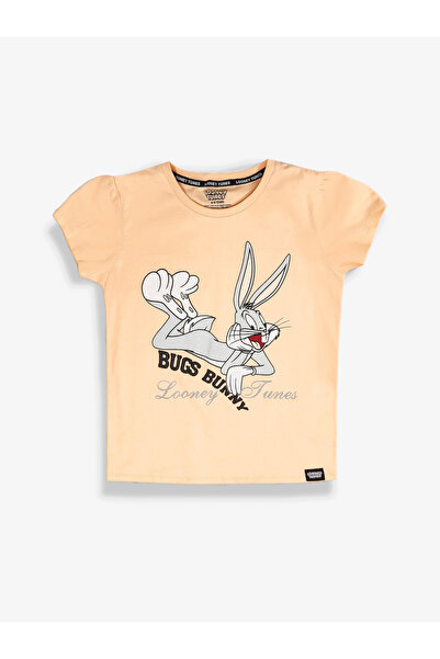 Looney Tunes By Styli Graphic Print Round Neck Fashion T-shirt