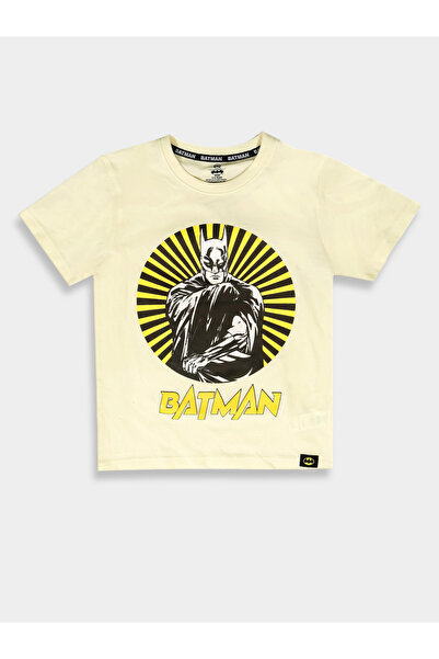 Batman By Styli Graphic Print Round Neck Fashion T-shirt