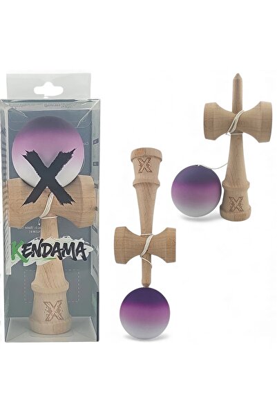 GIA'S WORLD Kendama X Profesionala GIA’SWORLD® 17 cm plus ata de rezerva 40 c...