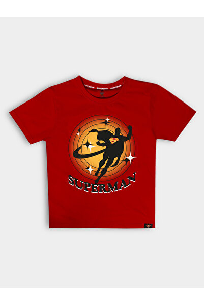 Superman By Styli Graphic Print Round Neck Fashion T-shirt