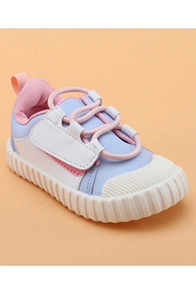 Cute Walk by Babyhug Slip On Casual Shoes - Light Blue/White