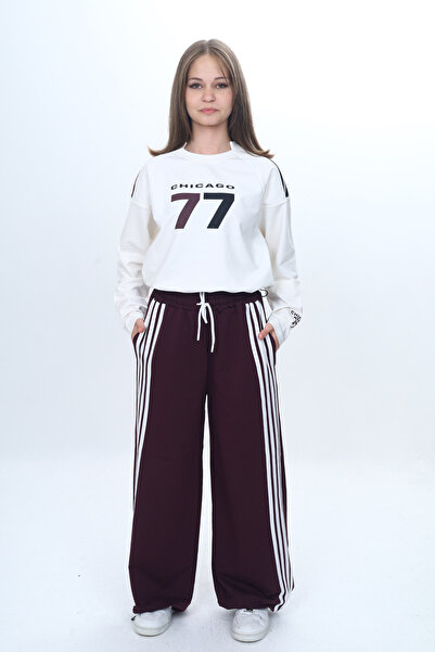 Asortix Set de trening pentru fete din bumbac 100% piese, sus și jos-EŞT-0035...