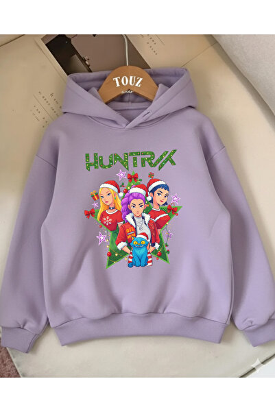 Touz Moda Christmas Young Kpop Demon Hunters 3-Thread Thick Sweet Hoodie