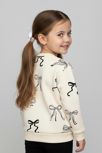 Dmb Φούτερ για κορίτσια με σχέδιο φιόγκου