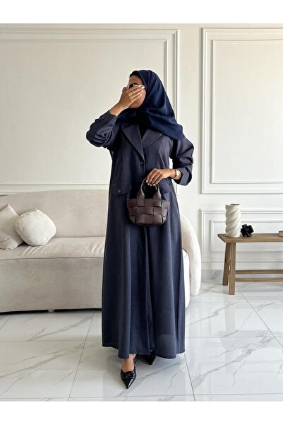 OLGA-ABAYA عباية أنيقة وعصرية من آولجا القماش لنن قصة العباية نص كلوش شامل الطرحة