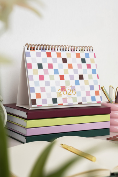 Matt Notebook 2026 Masaüstü Planlayıcı Takvim