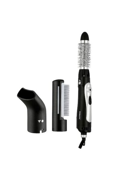 SOKANY CT-512 3-in-1 Hot Air Brush, 1000W, 2 Temperatures, 3 Speeds, Black