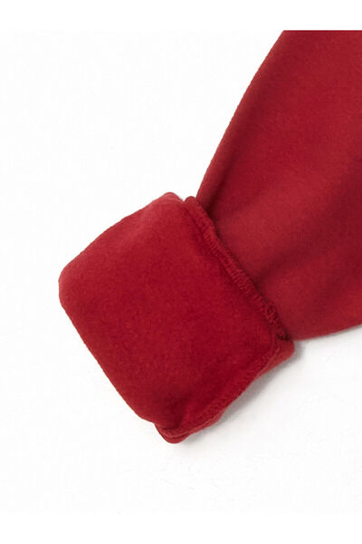 LC Waikiki Lcw Baby Red Crew Neck Printed Baby Boy Sweatshirt