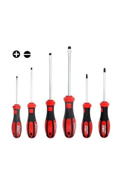 CETA FORM Düz ve Yıldız Uçlu Tornavida Takımı C-Plus 6 Parça