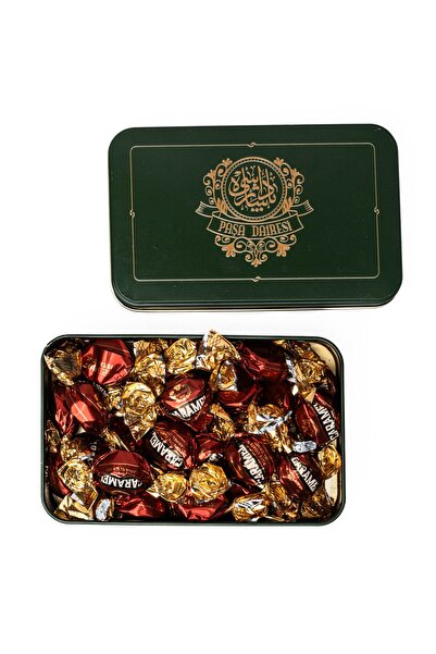 Şekerci Cafer Erol Çikolatalı Karamelli Şeker Retro Vintage Teneke Hediyelik Kutulu 300 gr