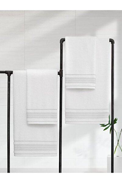 Karna Home Premium 4-Piece Towel Set Spruce 50X90/70X140 cm