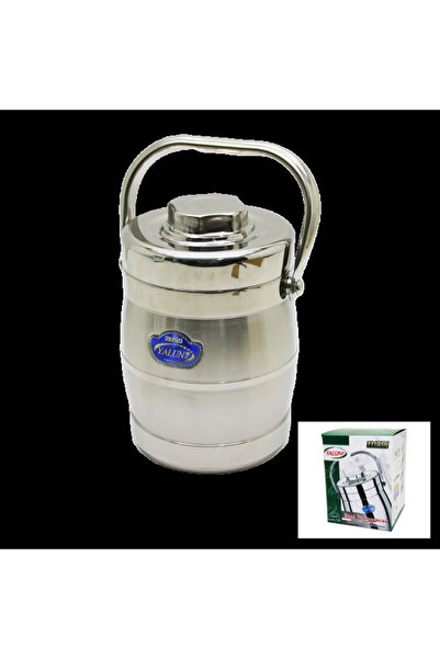 Go İthalat METAL KOVA 3LÜ SEFER TASI SAKLAMA KABI 1.6LT (5324)