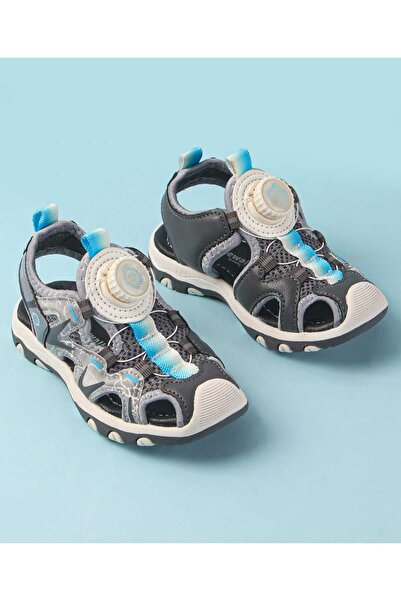 Cute Walk by Babyhug Slip On Sandals - Grey