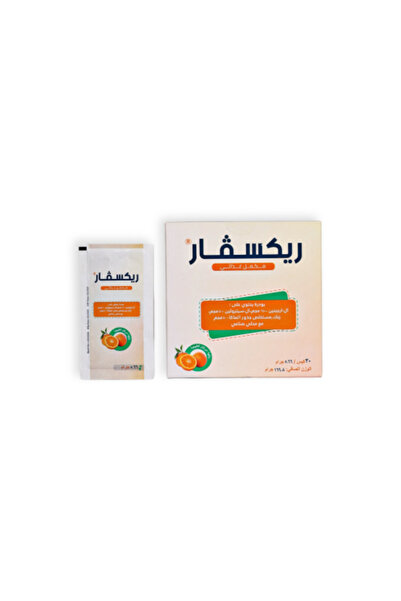 rexvar مكمل غذائي بنكهة البرتقال - 30 كيسًا