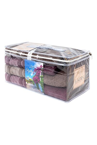 Karna Home Premium 4-Piece Towel Set Spruce 50X90/70X140 cm