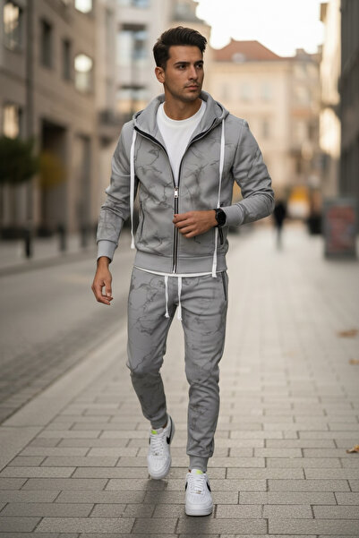 dehaine Men's tracksuit, sweatshirt + pants, Padded, RM35
