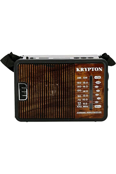 KRYPTON Rechargeable Radio with Emergency Lamp, KNR5095