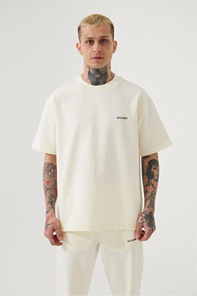 Machinist Men's Relaxed Basic Cotton T-Shirt Cotton White