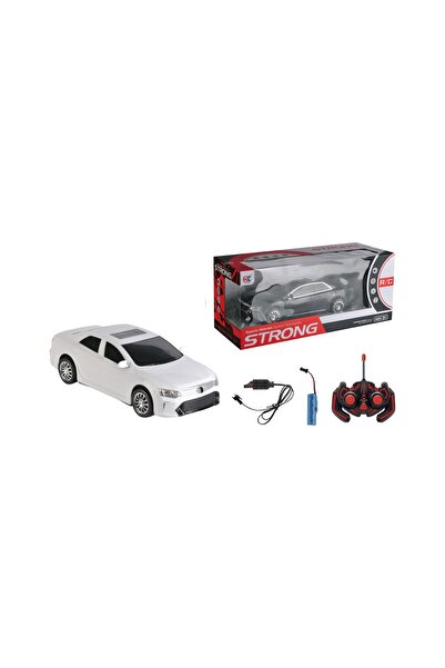 Toysea 1:12 RC Sports Car with USB Charging, Rechargeable Battery, 4-Function Remote Control Toy