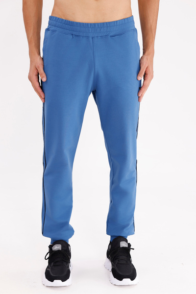 Rowinger Yan Striped Detail Standard Fit Transitional Knitted Fabric Sweatpan...