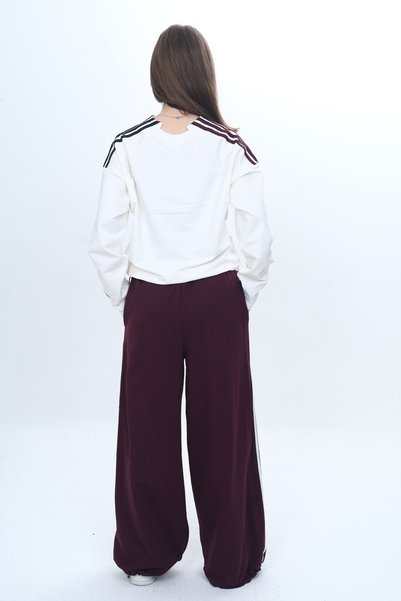 Joui Co Kız Çocuk %100 Pamuklu Oversize Eşofman Takımı-EŞT-4035-372