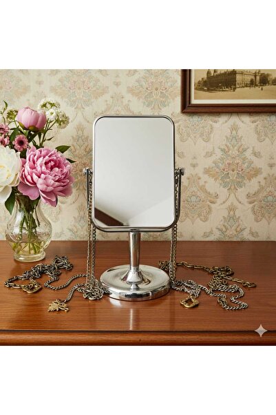 sfs elektrik AYNA 1 ADET MAKYAJ AYNASI RETRO VİNTAGE