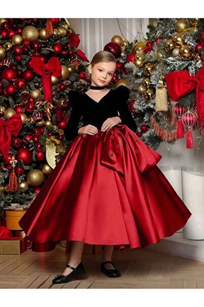 For Kids Baby Kız Çocuk Prenses Tasarım Elbise