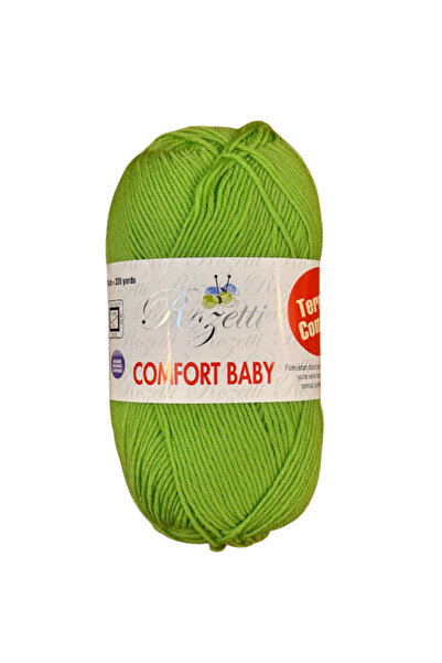 rozetti كومفورت بيبي 5 عبوات - 100 جرام 300 متر، 50% إكسولين 50% أكريليك، خيط...
