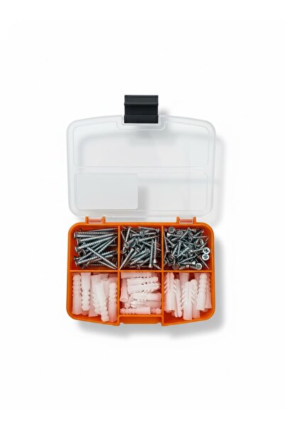 EVDEGEREK Vida Seti 5 inç Organizer Vida Kutusu