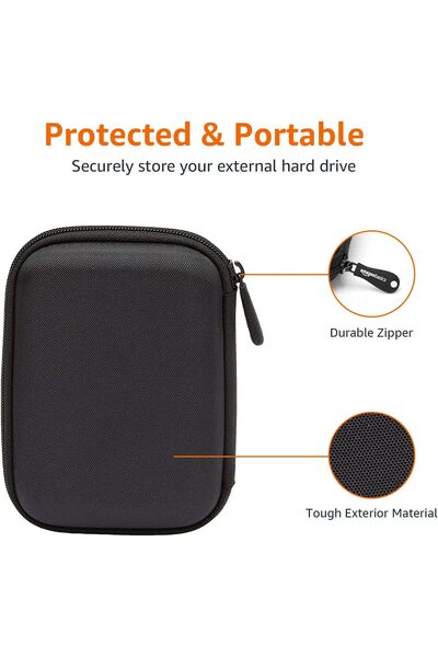 Amazon basics External Hard Drive Portable Carrying Case