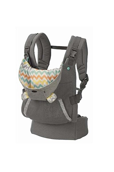 Beauenty حاملة أطفال مريحة بغطاء رأس مع مظلة قابلة للإزالة، لون رمادي