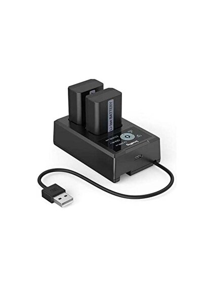 SmallRig مجموعة شاحن بطارية كاميرا NP-FW50 لكاميرات سوني ZV-E10 وA6400 وسلسلة A7