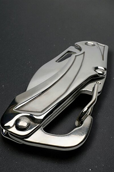 KeskinAdam41 Alaska SDR-10 Mini Chrome Krom Çakı Paslanmaz Çelik 15cm