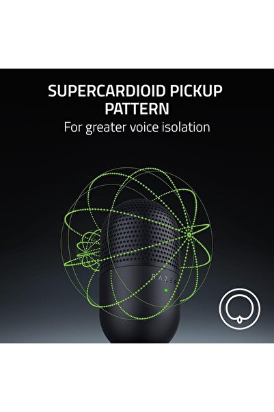 RAZER Seiren V3 Mini USB Microphone - Black