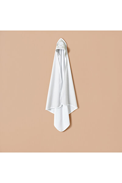 Juniors بطانية مخططة بغطاء رأس - 80×80 سم