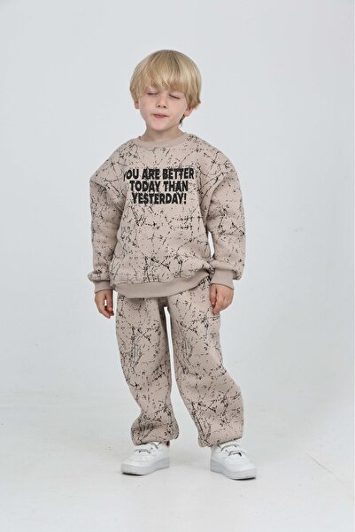 Toontoy طقم رياضي للأولاد من Yesterday مطبوع