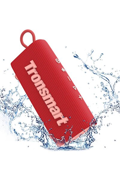 Tronsmart Trip Portable Bluetooth Speaker (Bluetooth 5.3, IPX7, 20H) - Red