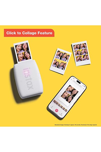 Fujifilm Instax Mini Link 3 Smartphone Printer - Clay White