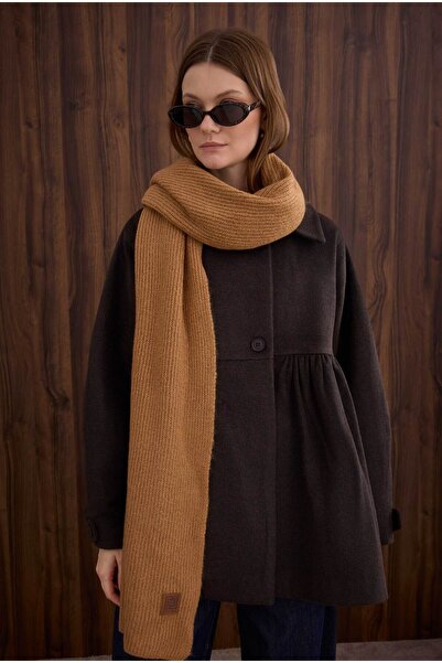 HEQA Ruched Detail Kaban Brown