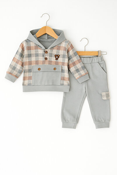 Baby Fou Hooded 2 Piece Set